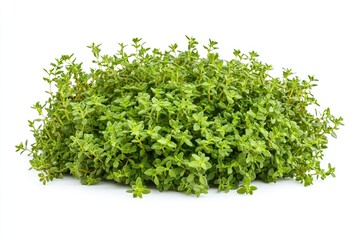 Fototapeta premium Fresh Thyme Herb isolated on white background 