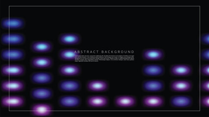 ynamic shape for abstract background with musical element and dark theme