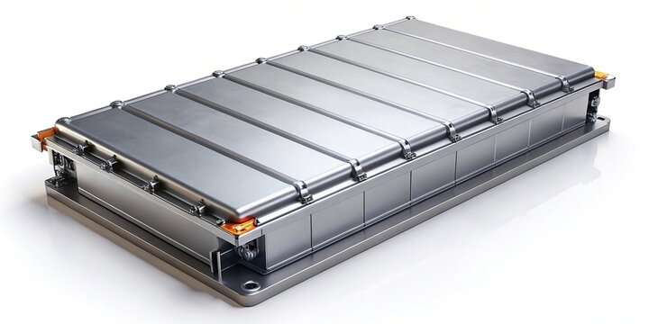 High voltage lithium ion battery component for electric or hybrid vehicle power trains