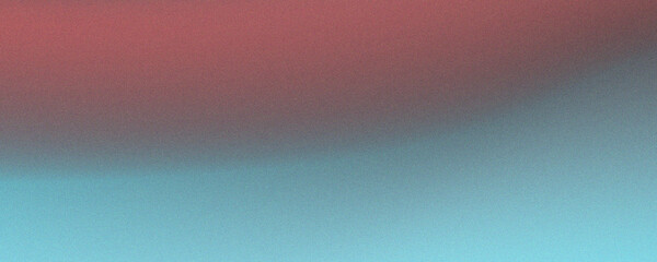 Teal dark red glowing grainy gradient background noise texture poster header banner design, color gradient rough abstract background shine bright light and glow template empty space