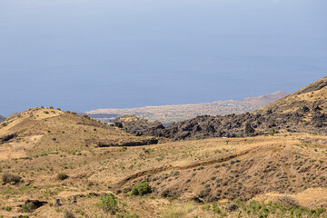 Mountains in Volcano Island Of Cabo Verde, Fogo Island