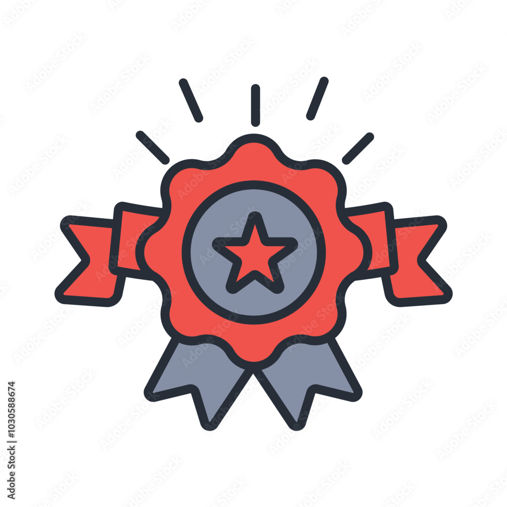 Poster trusted icon. vector.editable stroke.linear style sign for use web design,logo.symbol illustration.