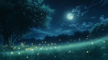 anime theme of the background for wallpaper