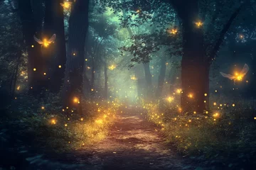 With sparkling pixie dust and enchanting creatures, this magical forest clearing is filled with wonder