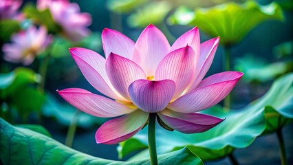pink lotus flower
