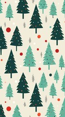 Christmas pattern tree backgrounds.