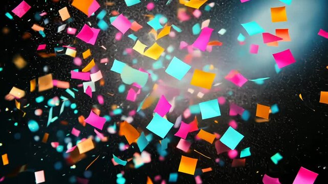 abstract background with colorful squares