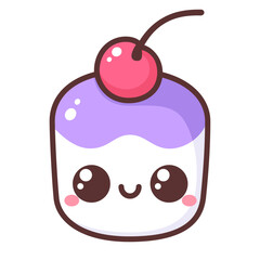 Delicious, cute and yummy marshmallow desserts.