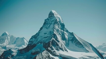 Fototapeta premium Majestic Mountain Peak