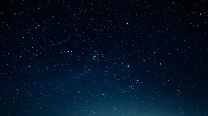 Fototapeta premium Night Sky with a Dense Scattering of Stars as a Background Image