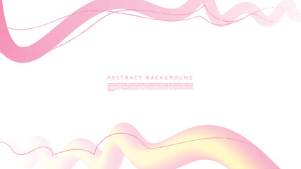 Dynamic Abstract Background with Thin Feminine Color