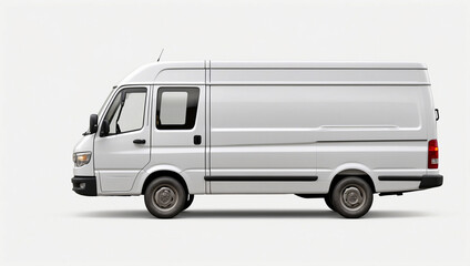 Fototapeta premium Modern Delivery Van