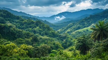 Fototapeta premium Rain forest