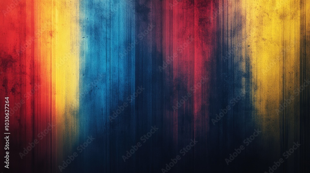 Poster transform your project with a striking grainy gradient background that seamlessly blends blue red an