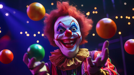 Generative AI, The Juggling Clown: Vibrant Performance in the Circus Tent
