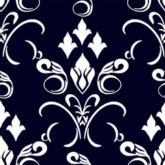 abstract seamless pattern  floral background
