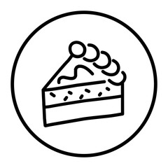 Round Cake Icon
