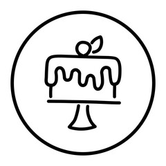 Round Cake Icon