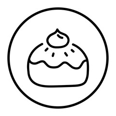 Round Cake Icon