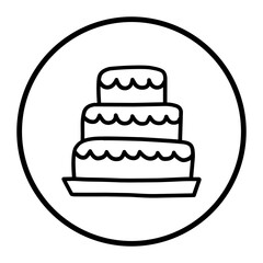 Round Cake Icon