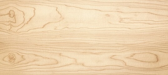 Maple Wood Background with Subtle Grain Patterns
