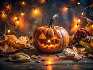 Glowing Jack o' Lanterns: Captivating Halloween Spirit in Fashion Photography