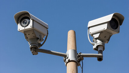 Two Surveillance Cameras