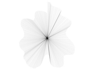 พื้นผิวของเส้นแบบไดนามิกสีดำ0.25