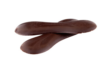 Chocolate candy isolated on white background
