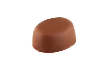 Chocolate candy isolated on white background
