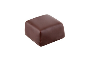 Chocolate candy isolated on white background
