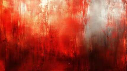 Abstract red and gray canvas texture for artistic design or background