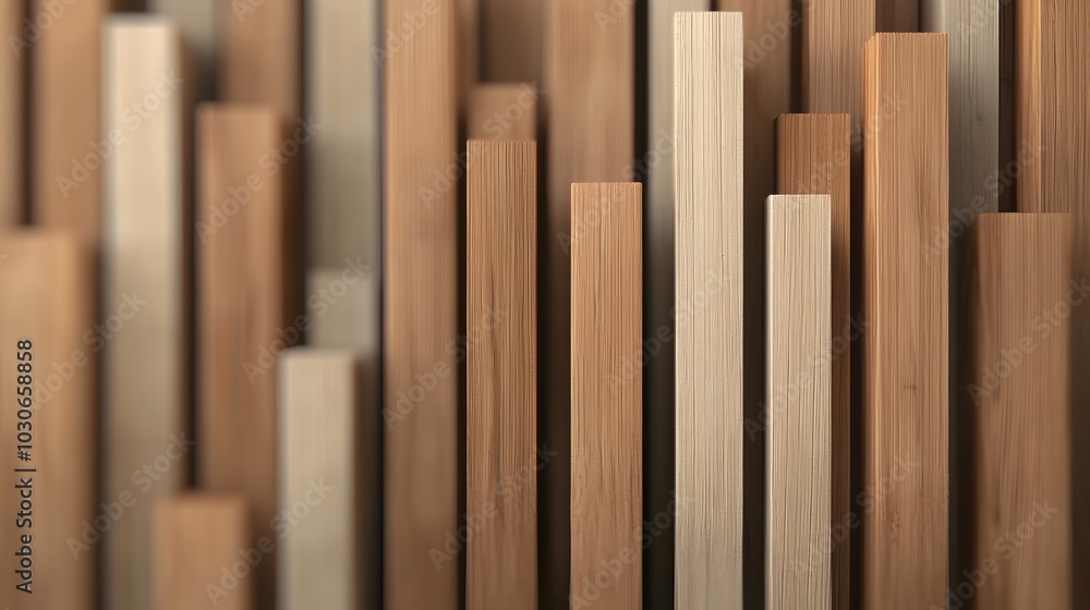 Poster timber profit chart - visualizing financial analytics data patterns and investment growth trends for