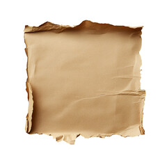 Obraz premium Old Torn Paper Texture Background With Ripped Edges