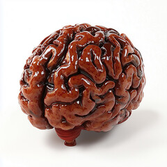 A realistic depiction of the human brain