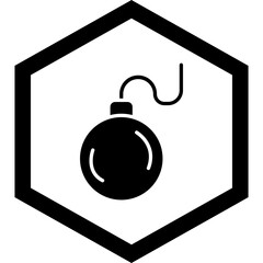 Bomb Icon Design