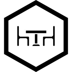 Dinner Table Icon Design