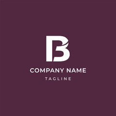 Unique elegant premium B logo, letter B sign company logo, luxurious B monogram creative sign
