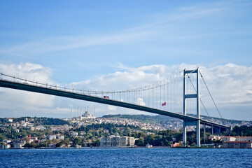 Bosphorus Bridge in Istanbul