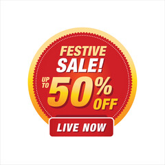 Mega Sale Big Sale banner header 3D looking illustration Special offer Discount Pop up super offer Illustration for marketing and social media hot deal, super sale offer