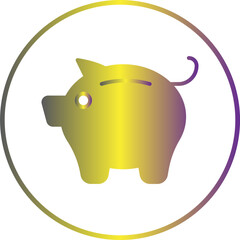 Piggy Bank icon Design