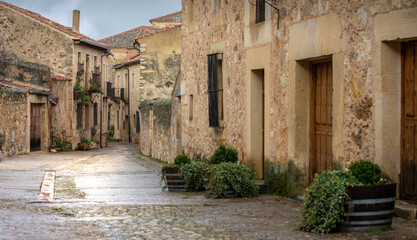 Pedraza, un cuento medieval en la meseta castellana en la provincia de Segovia.