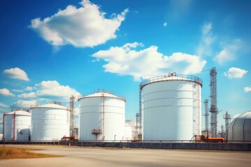 Factory sky architecture outdoors.