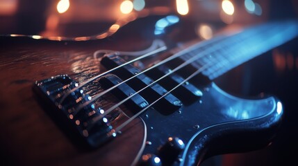 Obraz premium The deep bass lines added a rich texture to the composition