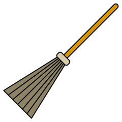 broomstick illustration