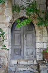 Fototapeta premium Ancient Door in Greece