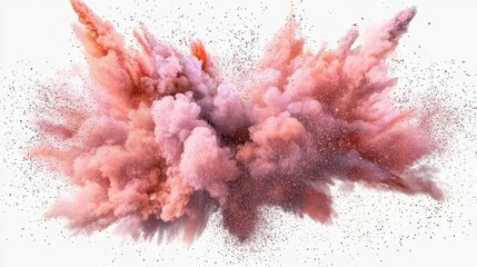 Pink explosion image