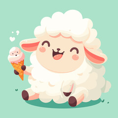 Sheep and Ice Cream