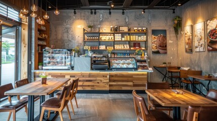 Modern Cafe Interior Design
