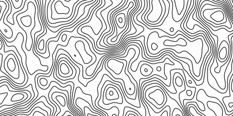 Topographic map in contour line light topographic topo contour map. ocean topographic line map with curvy wave isolines vector Topographic Map. Natural printing illustrations of maps.